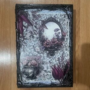 “Gothic Spring” book box mixed media art piece